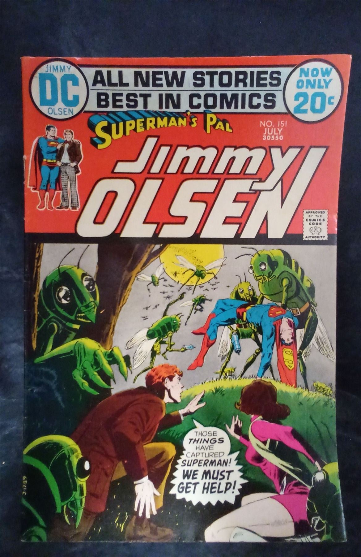 Superman's Pal, Jimmy Olsen #151 1972 DC Comics Comic Book