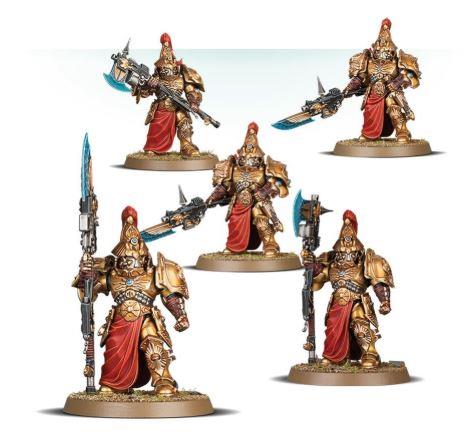 Warhammer 40k- Adeptus Custodes Custodian Wardens 01-11 by Games Workshop