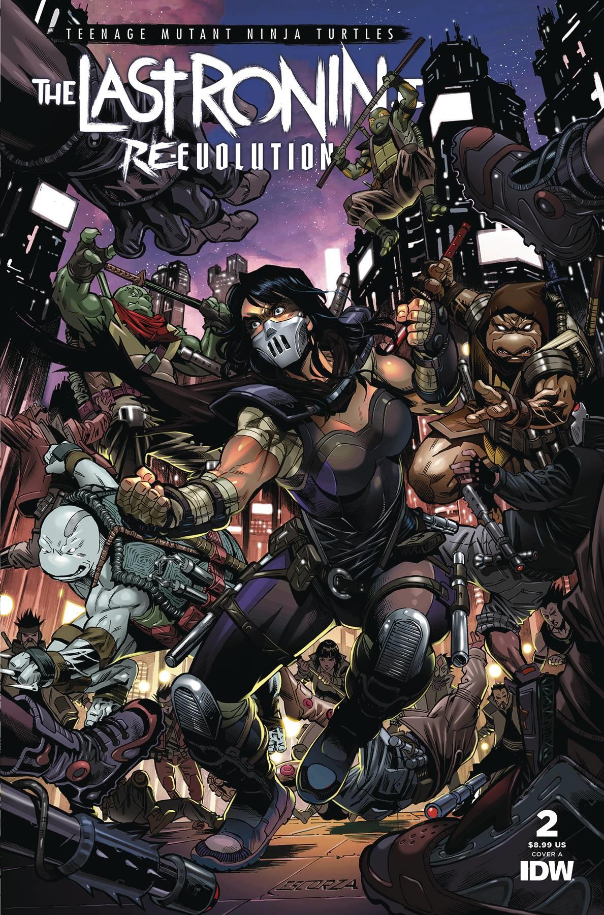 Tmnt The Last Ronin Ii Re Evolution #2 Cvr A Escorzas (mr) Idw-prh Comic Book