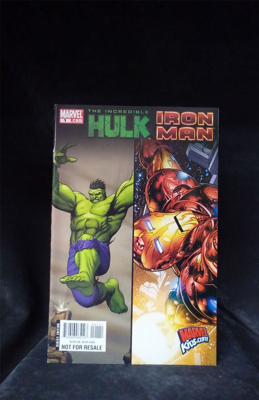 Iron Man/Hulk Sampler 2008 Marvel Comic Book