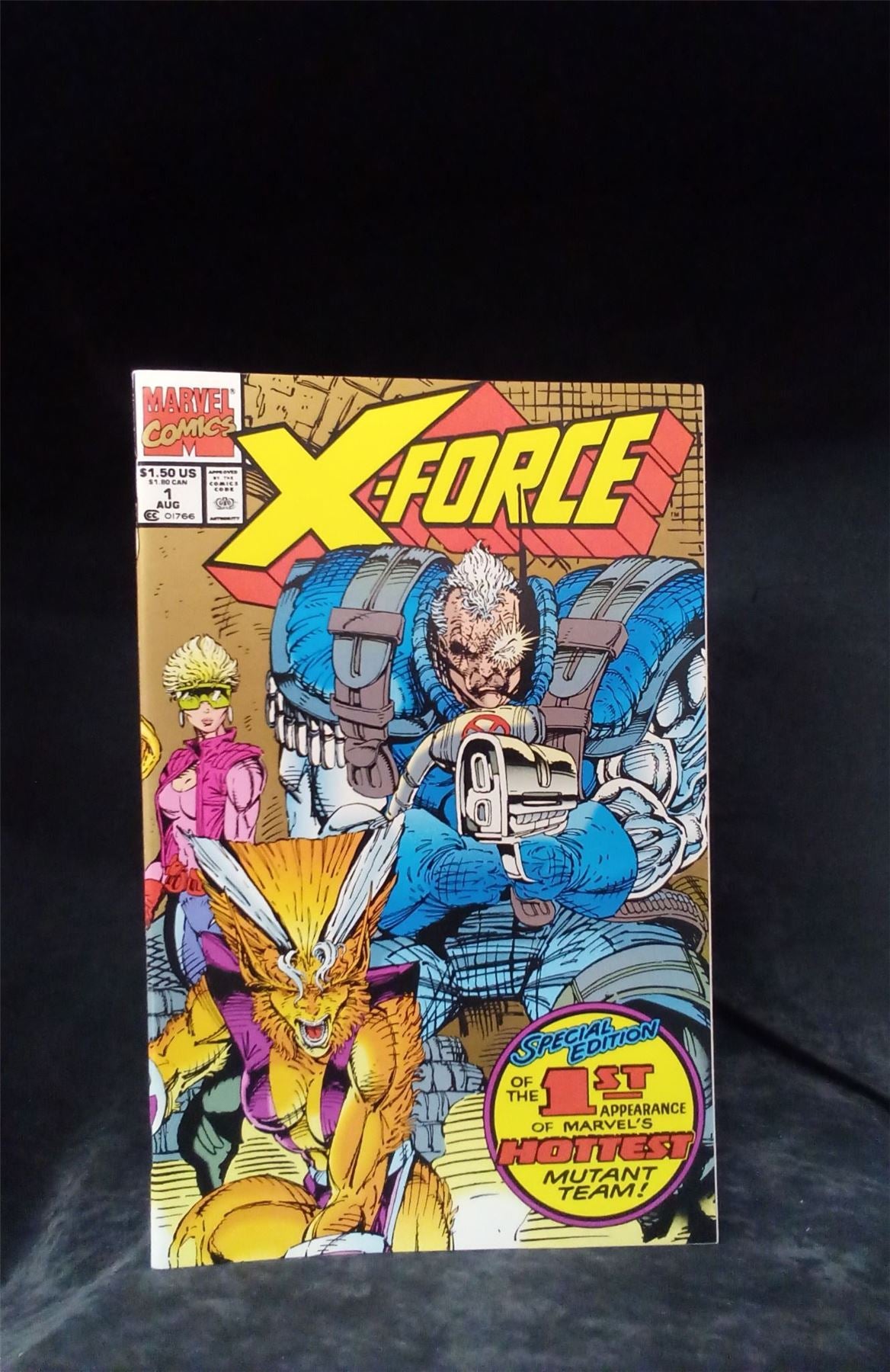 X-Force #1 Second Print Cover 1991 Marvel Comics Comic Book
