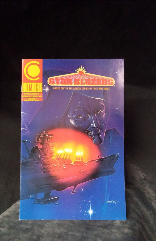 Star Blazers #4 1989 comico Comic Book