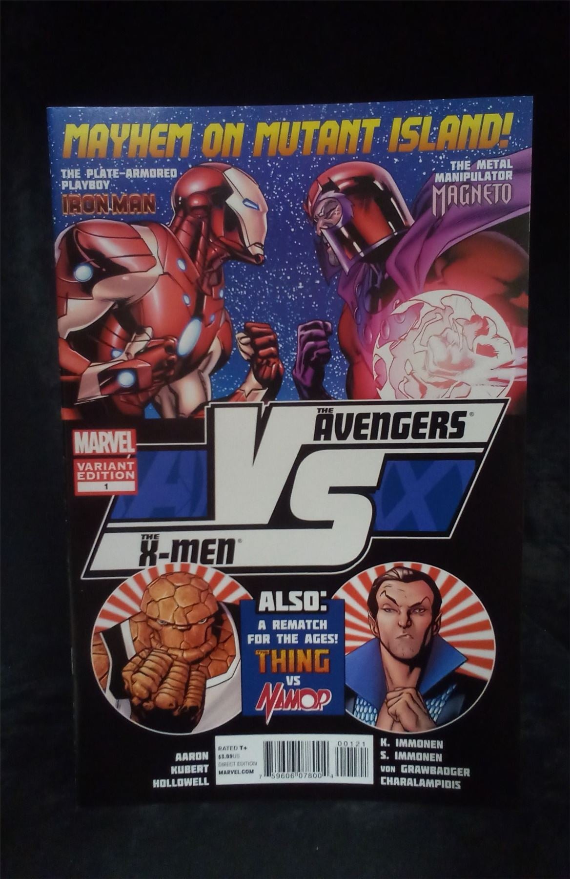 AVX: VS #1 Variant Cover 2012 Marvel Comics Comic Book