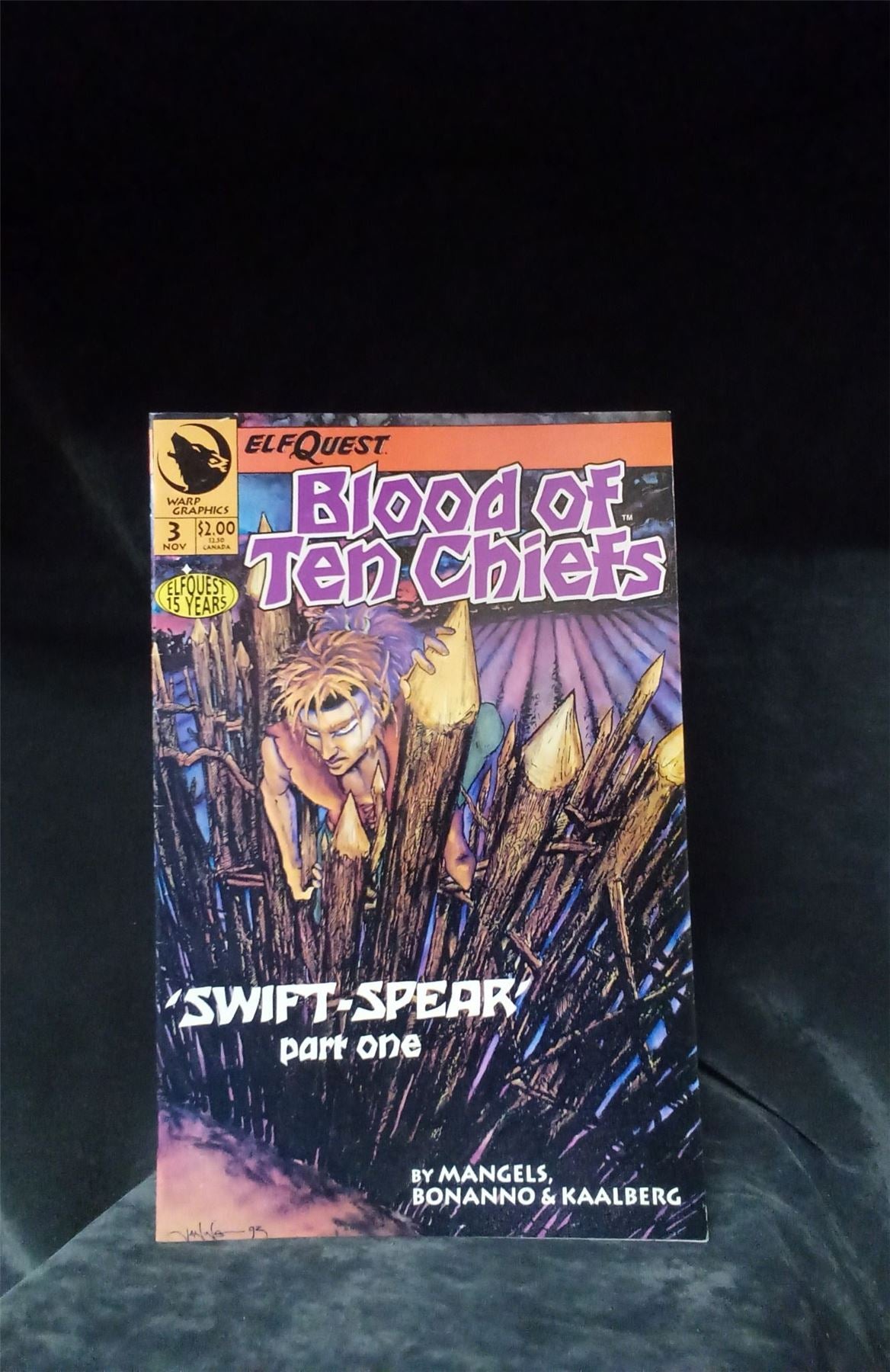 ElfQuest: Blood of Ten Chiefs #3 1993 warp-graphics Comic Book