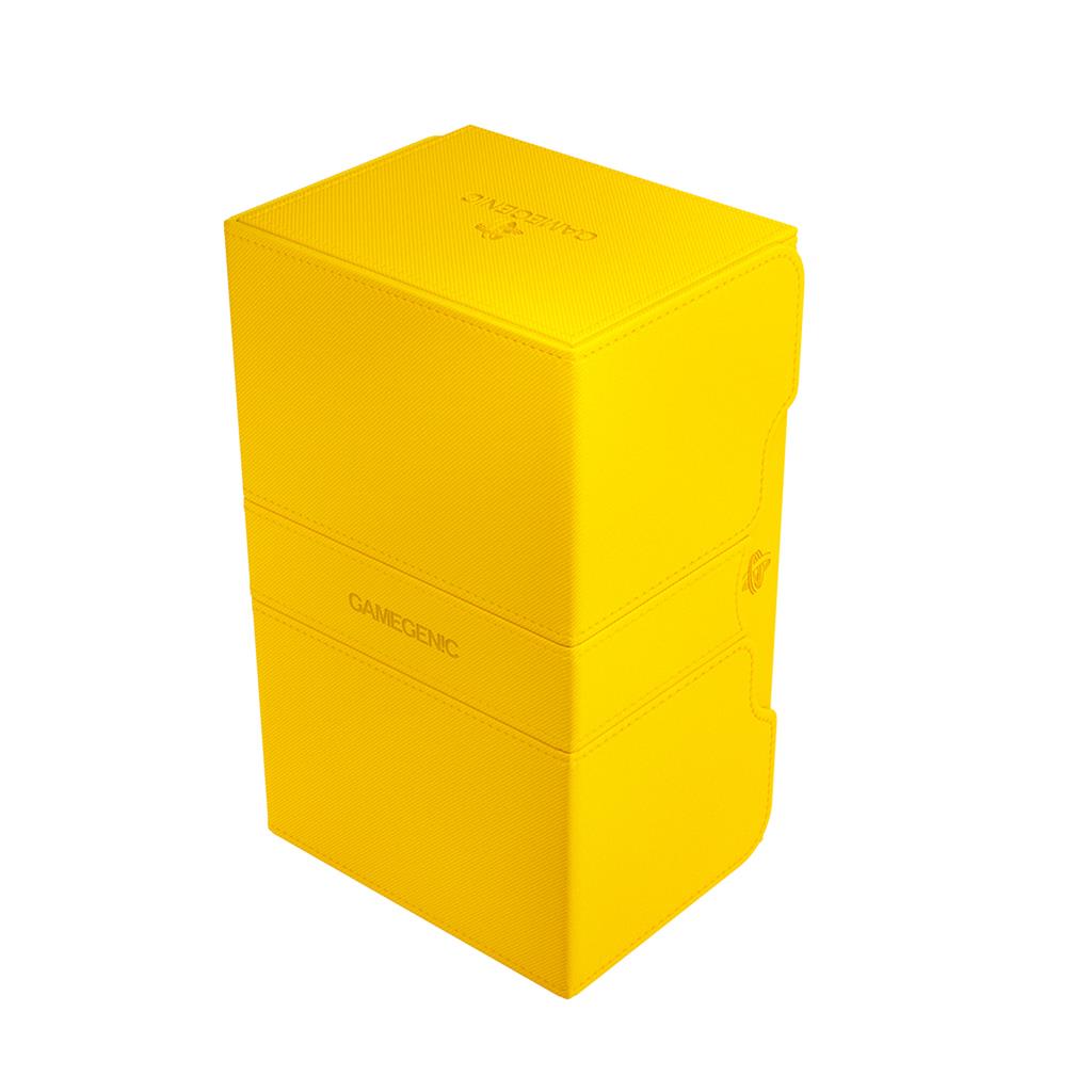 Stronghold Deck Box 200+ XL Yellow TCG Gamegenic