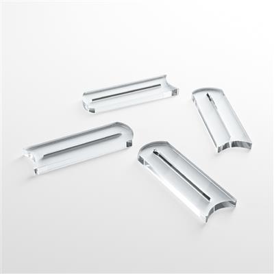 Gamegenic Premium Card Stands - Clear Acrylic  4 Pack