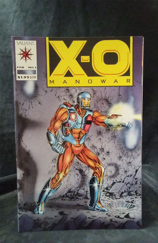 X-O Manowar #1 1992 valiant Comic Book