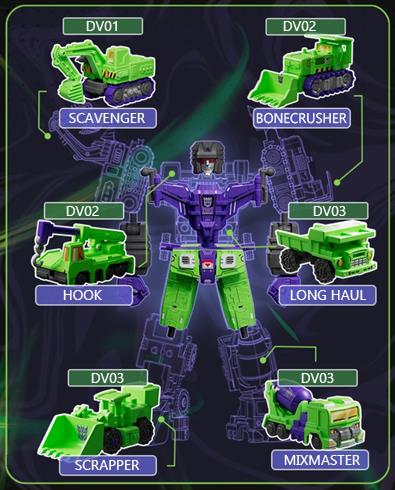 Blokees Devastator Assembly Kit by Blokees