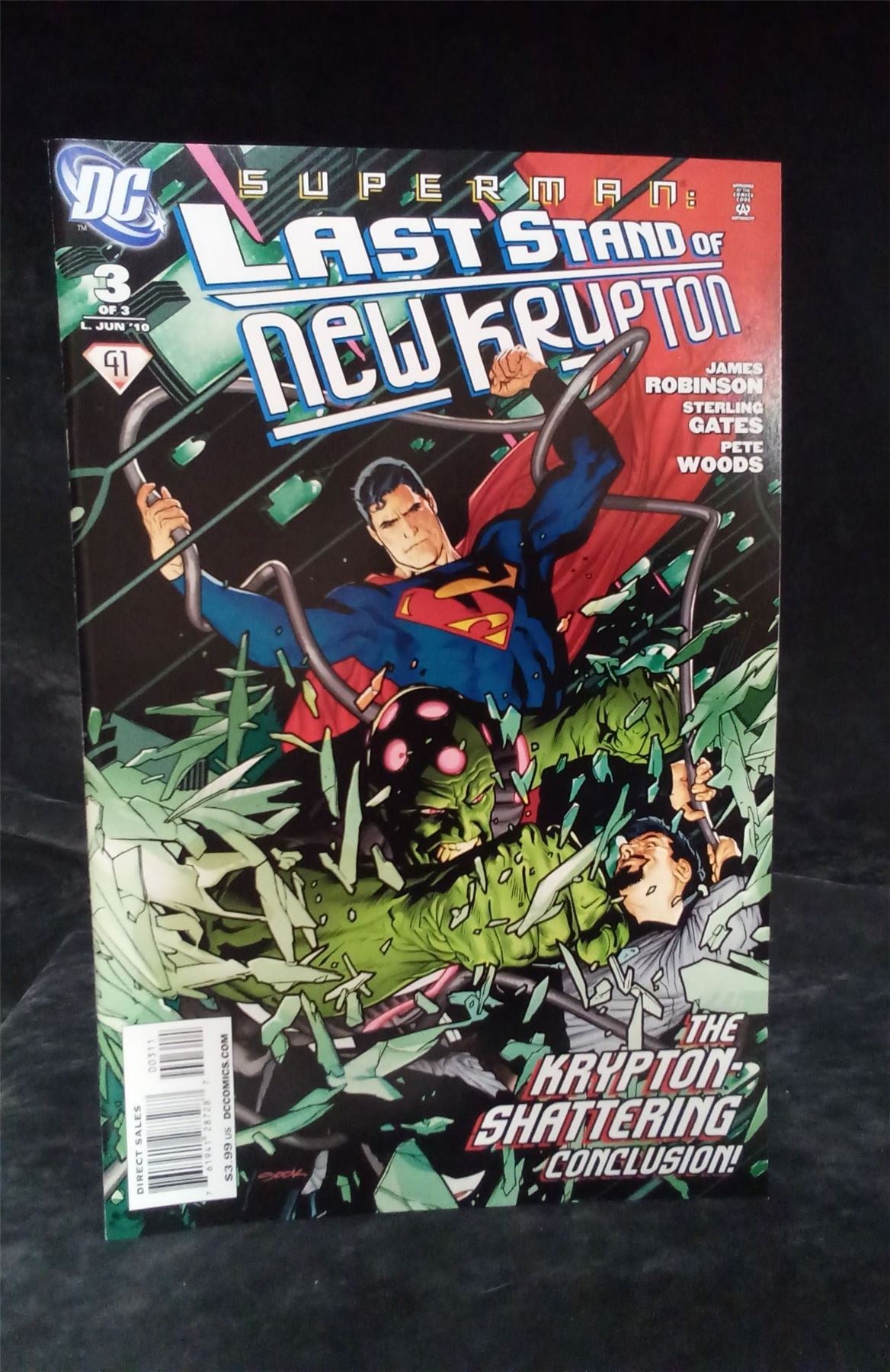 Superman: Last Stand of New Krypton #3 2010 DC Comics Comic Book
