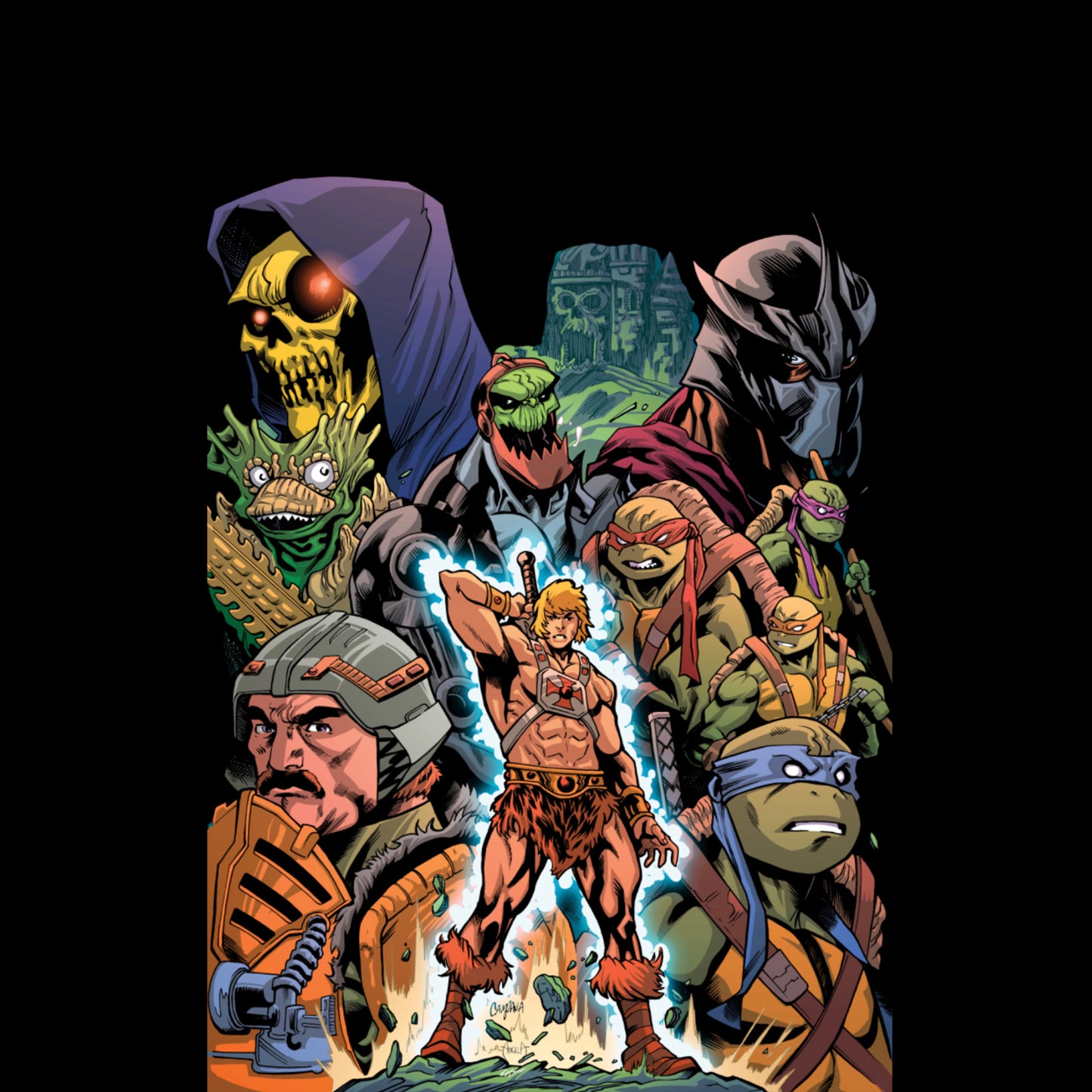 Turtles of Grayskull JAF Exclusive by Chris Campana Unisex T-Shirt