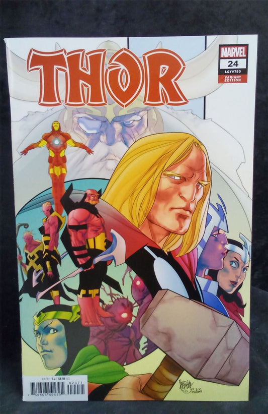 Thor #24 Ferry Cover 2022 Marvel Comics Comic Book