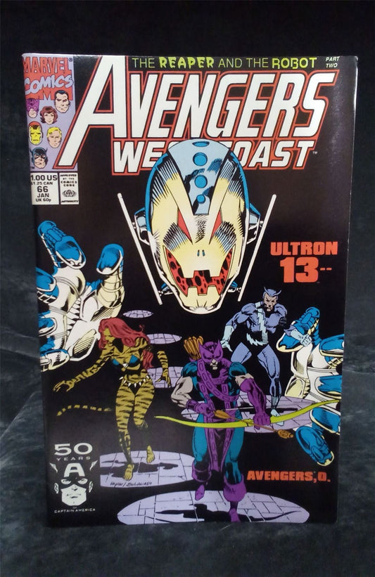 Avengers West Coast #66 1991 Marvel Comics Comic Book