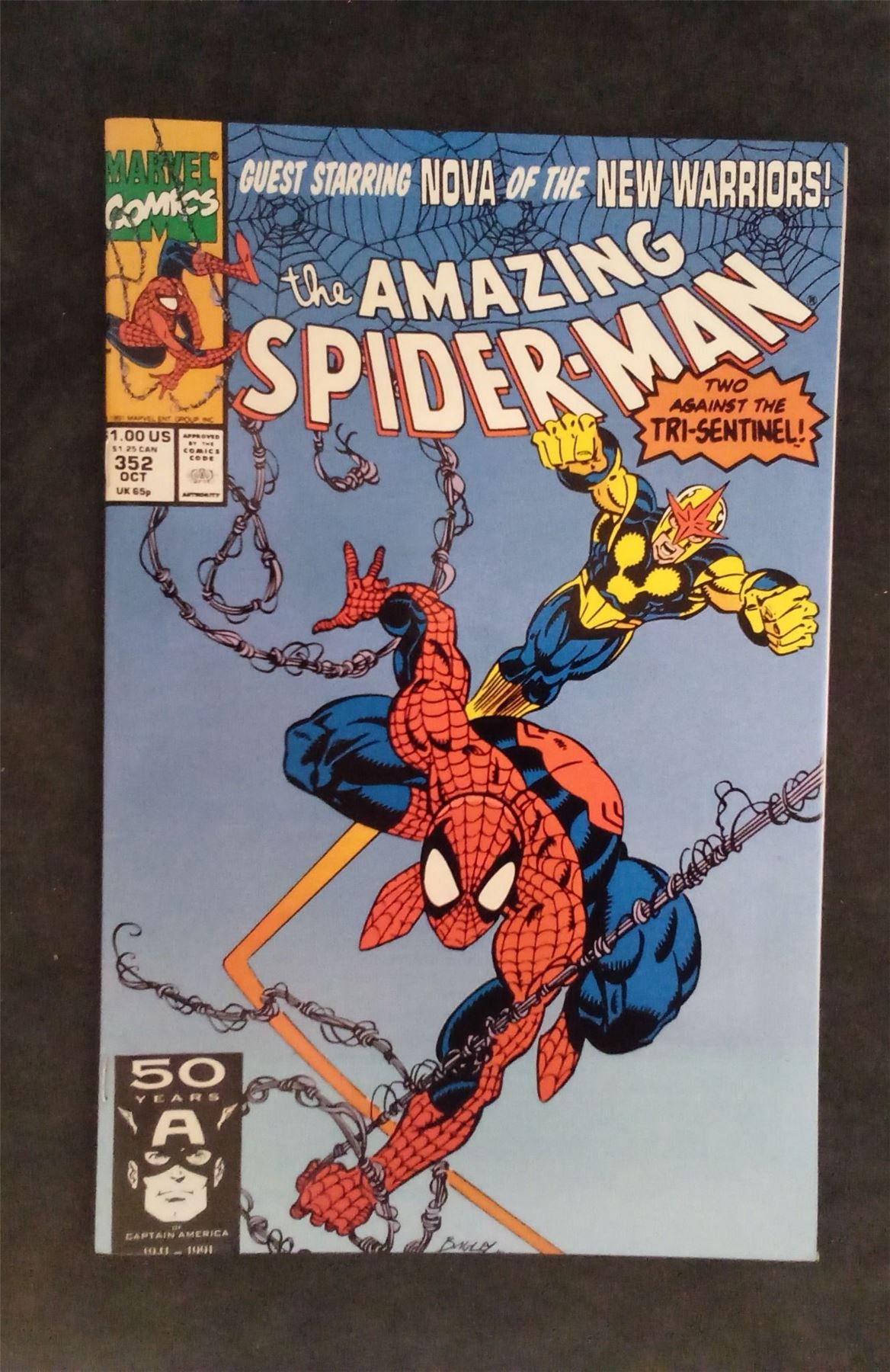 The Amazing Spider-Man #352 1991 marvel Comic Book