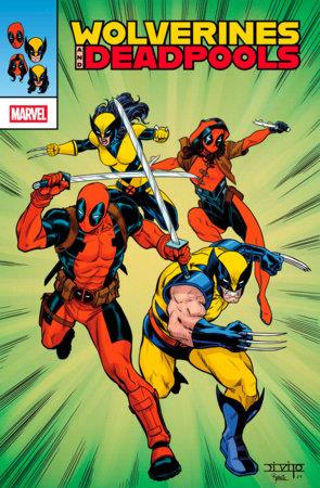Wolverines & Deadpools #1 Andrea Di Vito Retro Vision Var Andrea Di Vito Retro Vision Var Marvel Prh Comic Book 2025