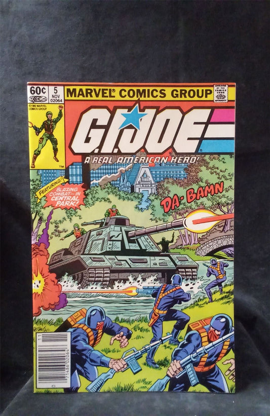 G.I. Joe: A Real American Hero #5 1982 Marvel Comics Comic Book