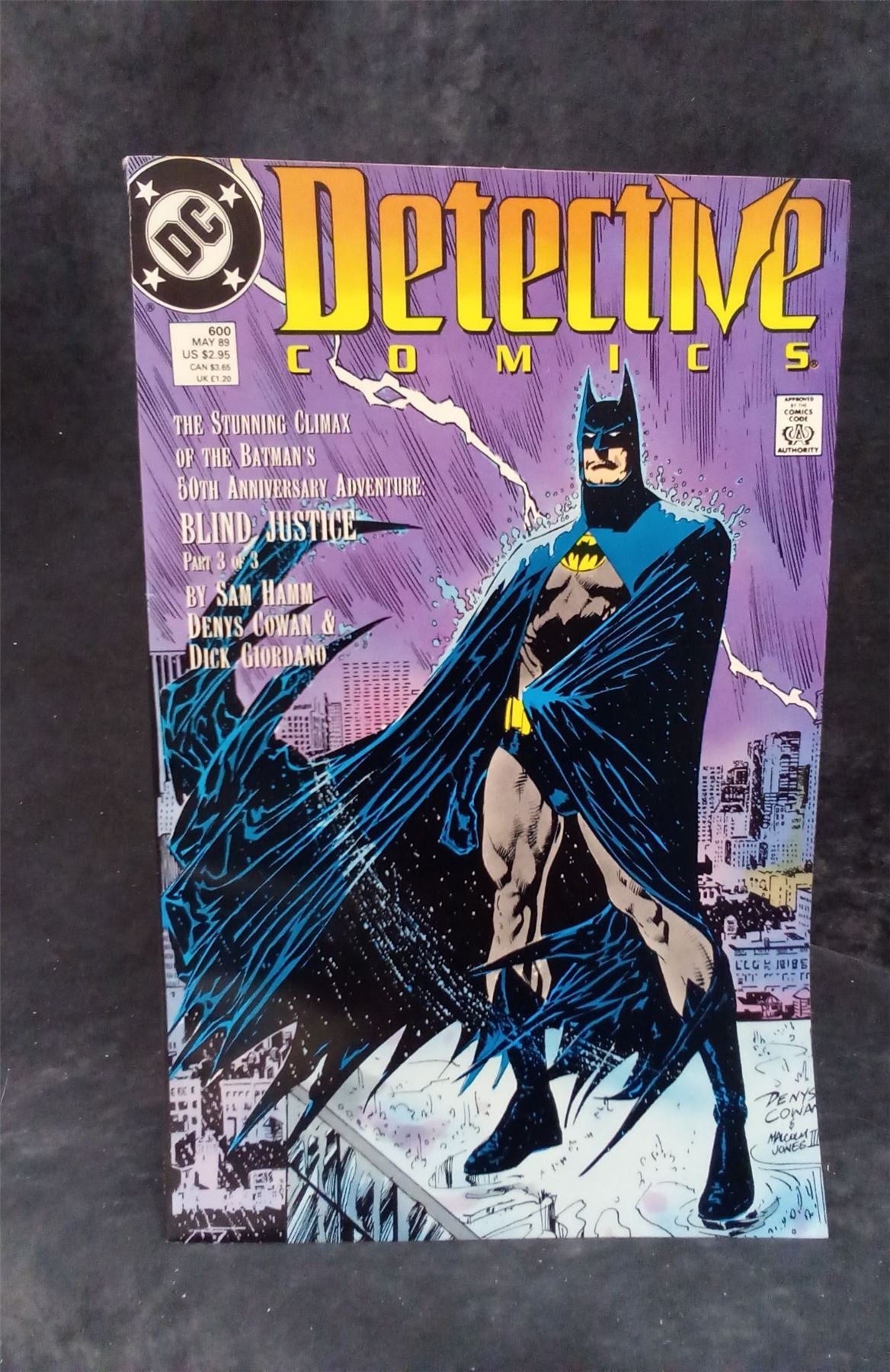 Detective Comics #600 1989 DC Comics Comic Book