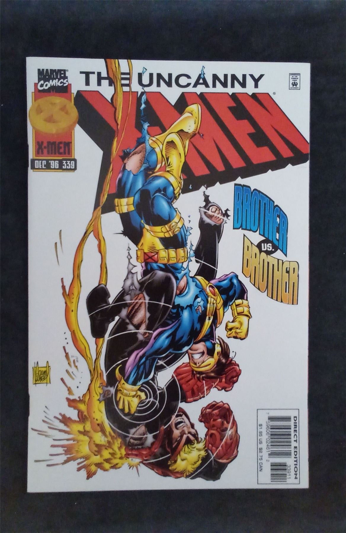The Uncanny X-Men #339 1996 marvel Comic Book