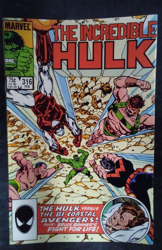 The Incredible Hulk #316 1986 Marvel Comics Comic Book