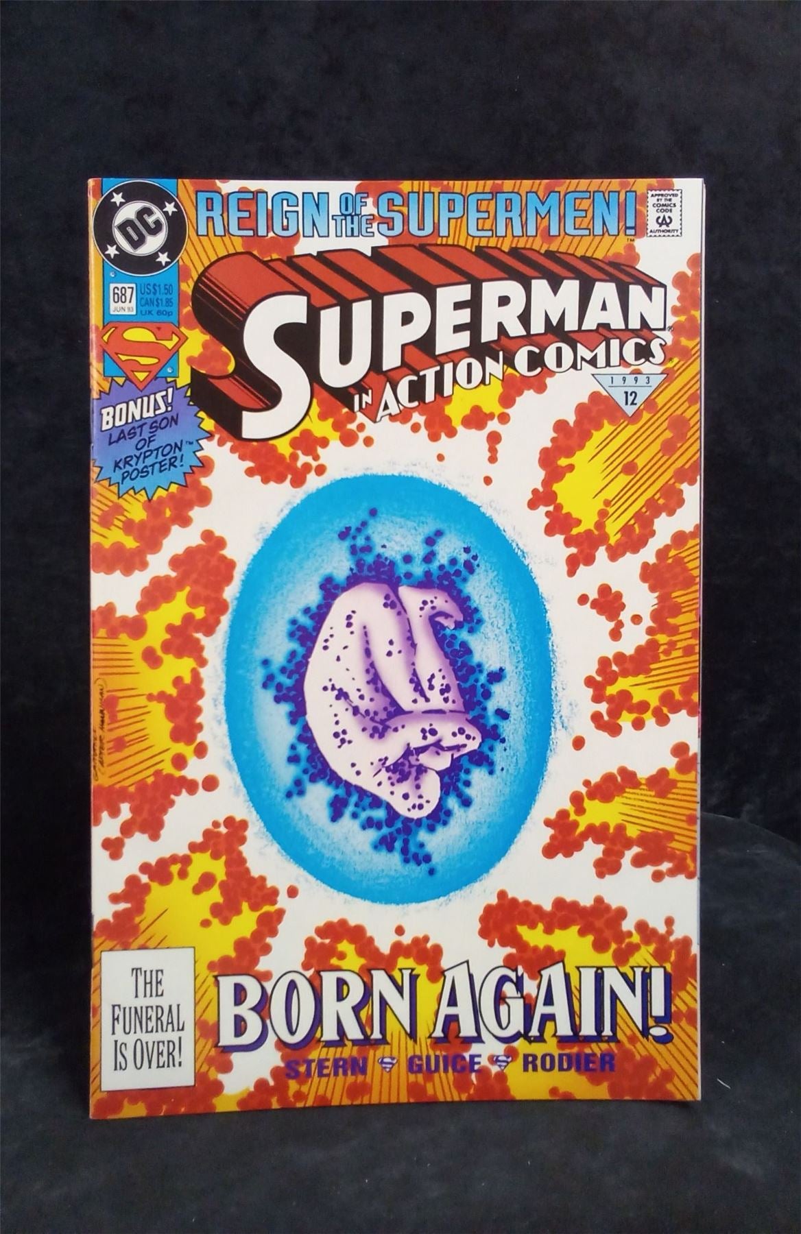 Action Comics #687 1993 DC Comics Comic Book