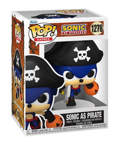 Funko Pop! Sonic the Hedgehog Sonic as Pirate #1278 Vinyl Figure