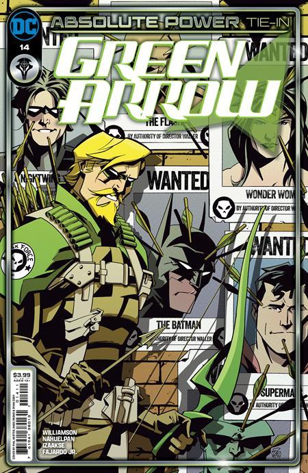 Green Arrow #14 Cvr A Phil Hester (absolute Power) DC Comics Comic Book