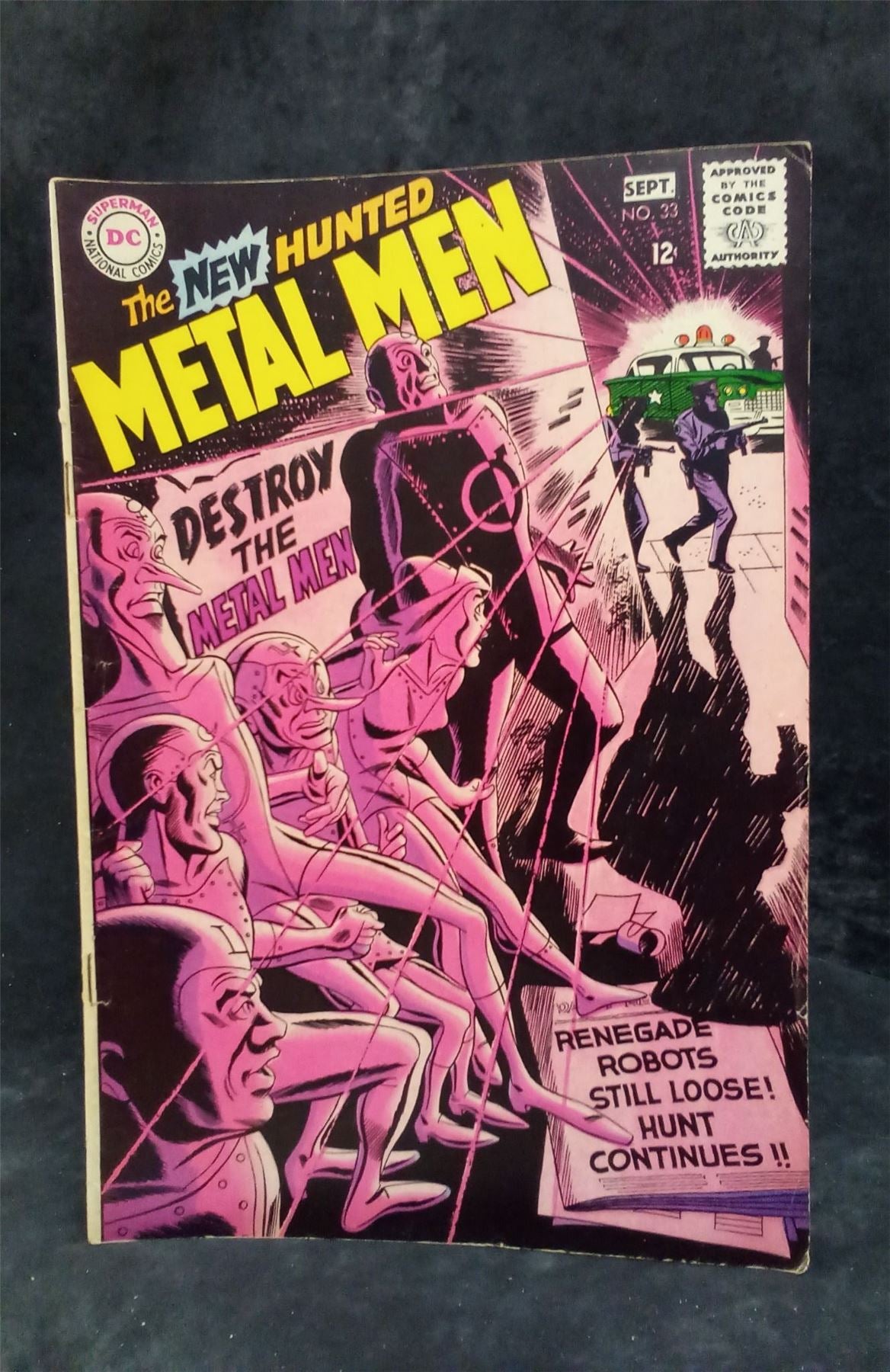 Metal Men #33 1968 DC Comics Comic Book