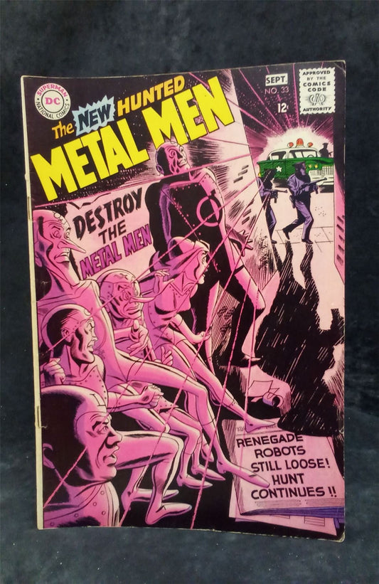 Metal Men #33 1968 DC Comics Comic Book