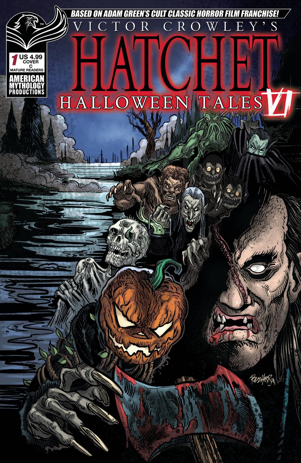 Victor Crowleys Hatchet Halloween Tales Vi #1 Cvr C Hasson ( American Mythology Productions Comic Book