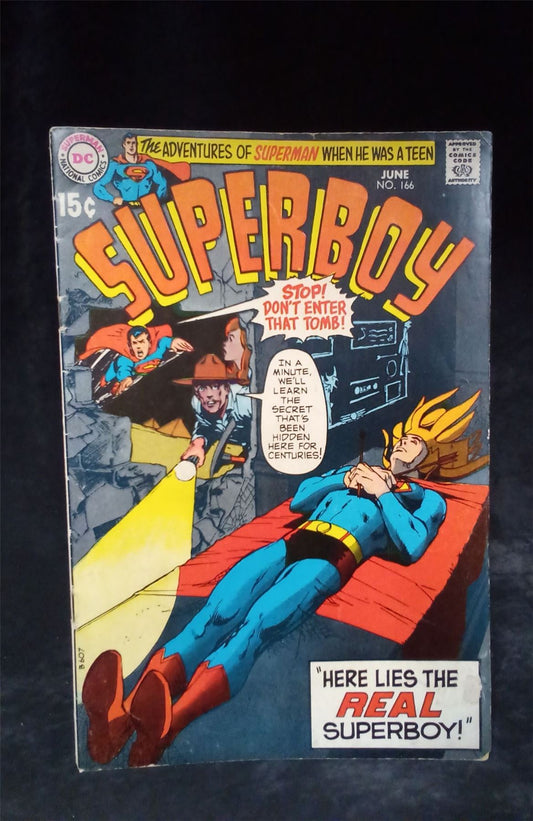 Superboy #166 1970 DC Comics Comic Book