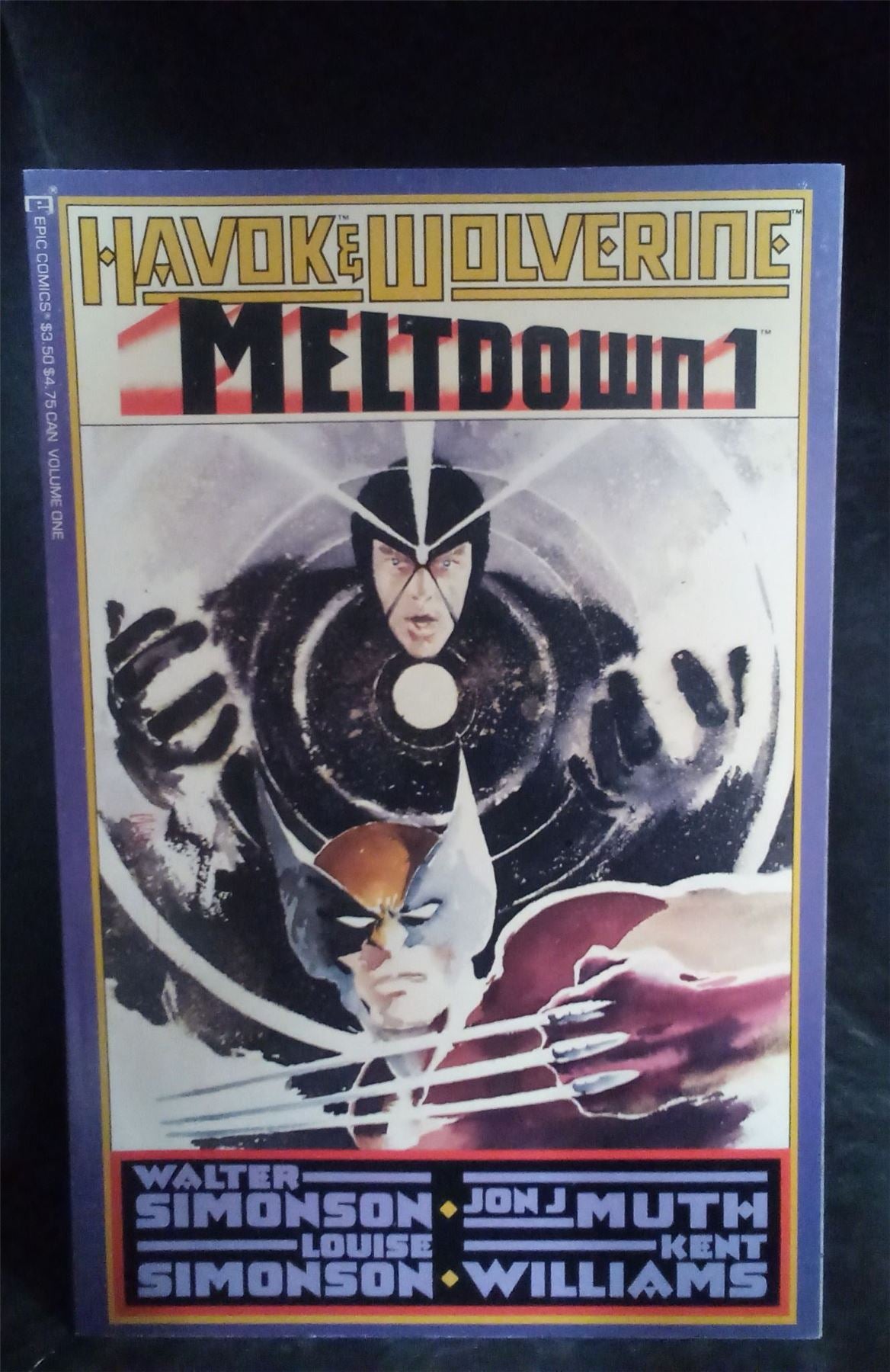 Havok & Wolverine: Meltdown #1 1988 Marvel Comic Book