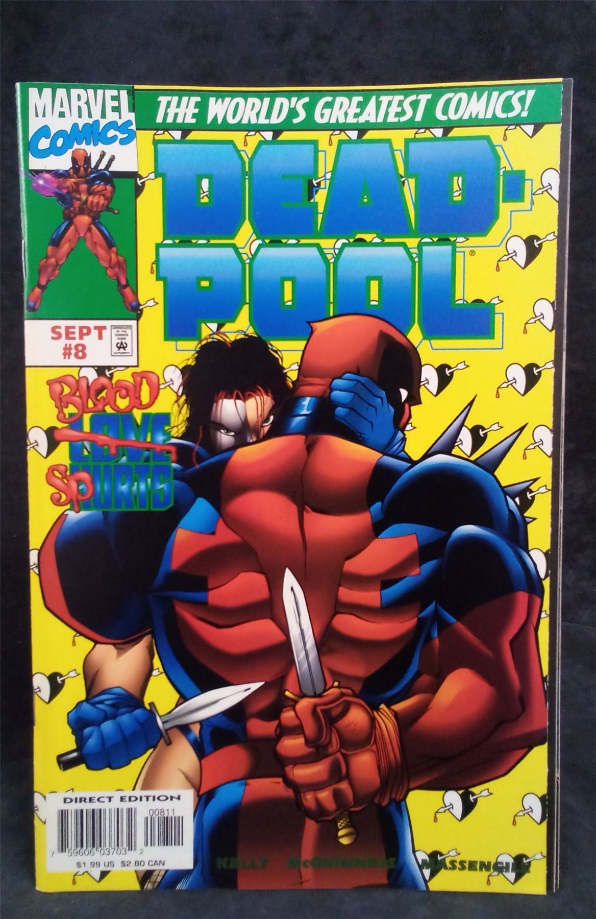 Deadpool #8 1997 Marvel Comics Comic Book