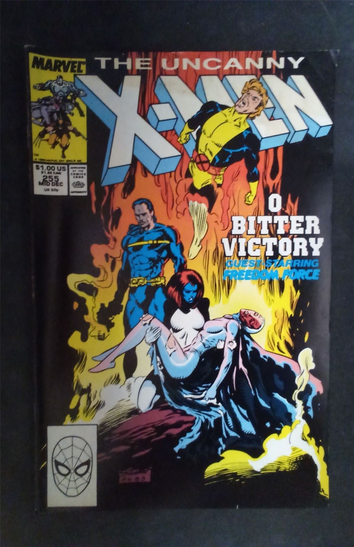 The Uncanny X-Men #255 1989 Marvel Comics Comic Book
