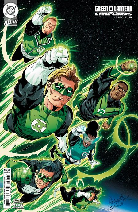 Green Lantern Civil Corps Special #1 (one Shot) Cvr B Salvador Larroca Card Stock Var DC Comics Comic Book
