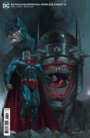 Batman Superman Worlds Finest #3 Cvr B Lucio Parrillo Card Stock Var DC Comics Comic Book