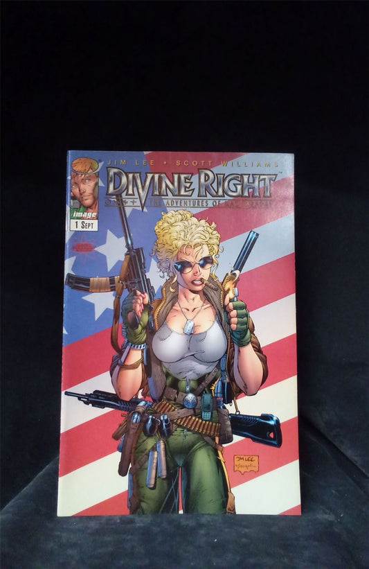 Divine Right: The Adventures of Max Faraday #1 Cover D 1997 wildstorm Comic Book