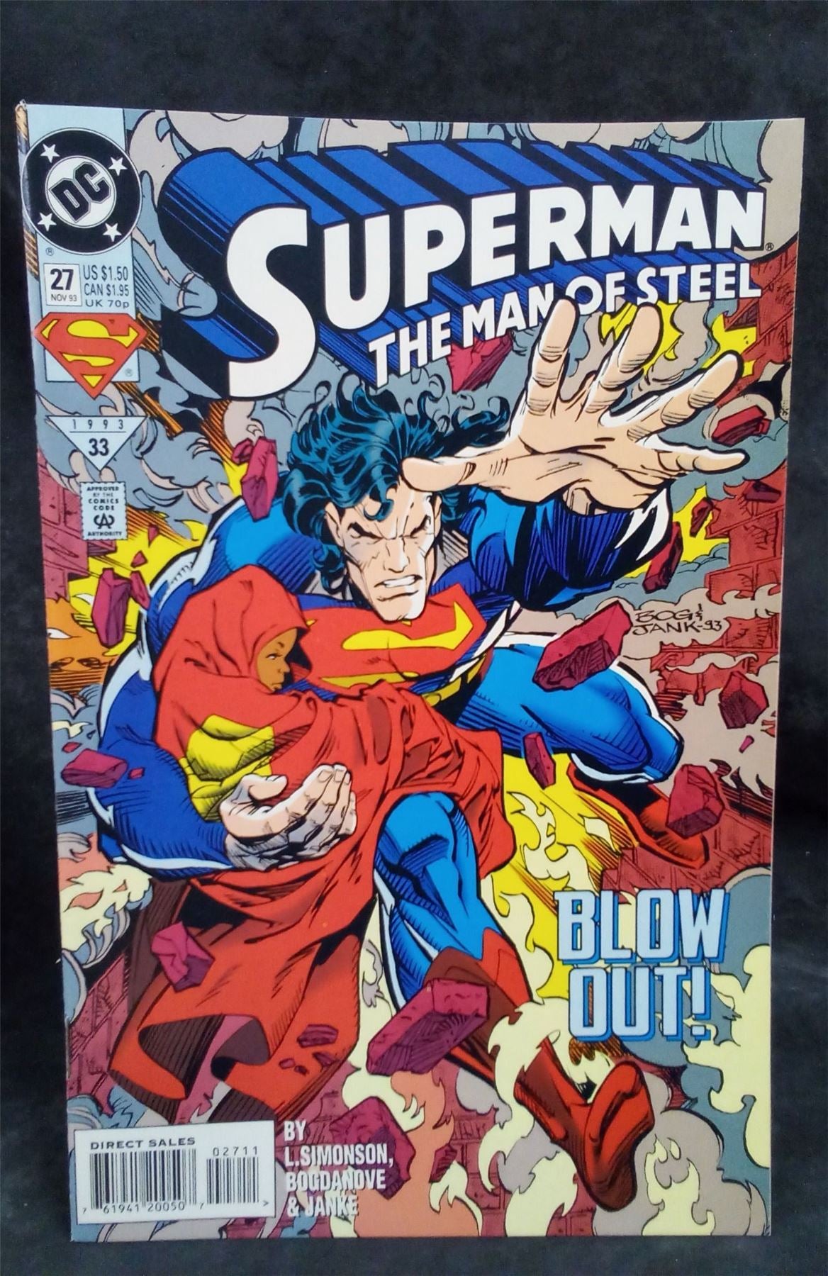 Superman: The Man of Steel #27 1993 DC Comics Comic Book