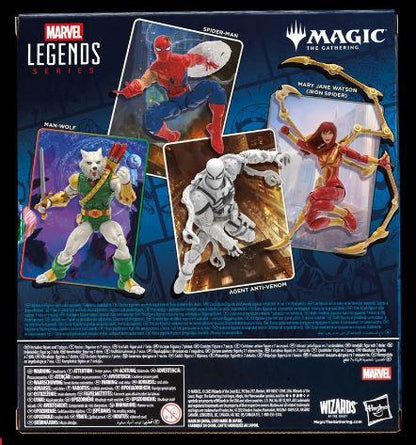 Spider-Man Marvel Legends Magic: The Gathering Man-Wolf 6-Inch Action Figure and Card by Hasbro
