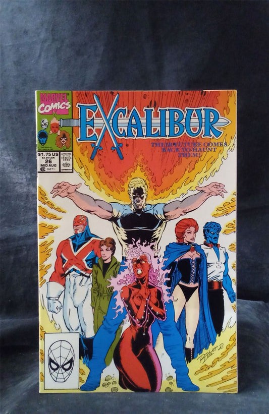 Excalibur #26 1990 Marvel Comics Comic Book