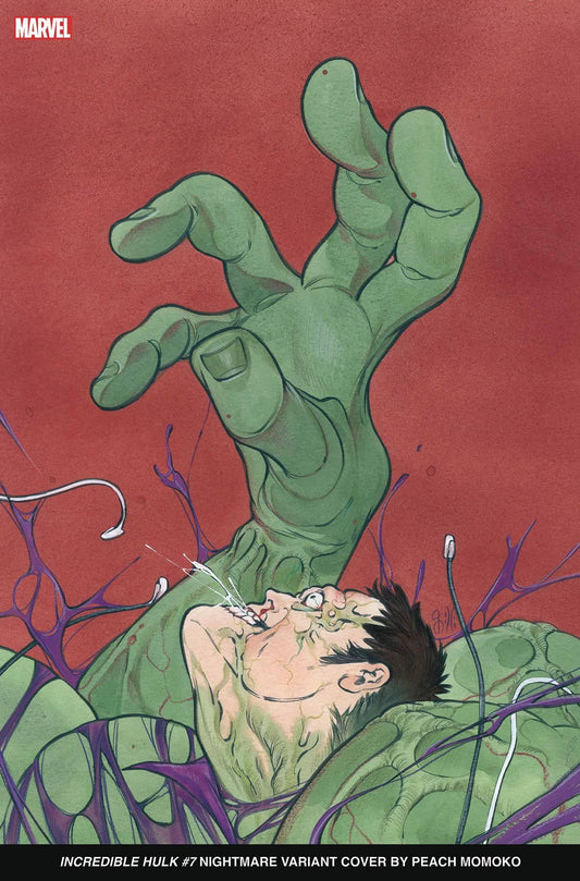 Incredible Hulk #7 Peach Momoko Nightmare Var (Peach Momoko Nightmare Var) Marvel Prh Comic Book 2023