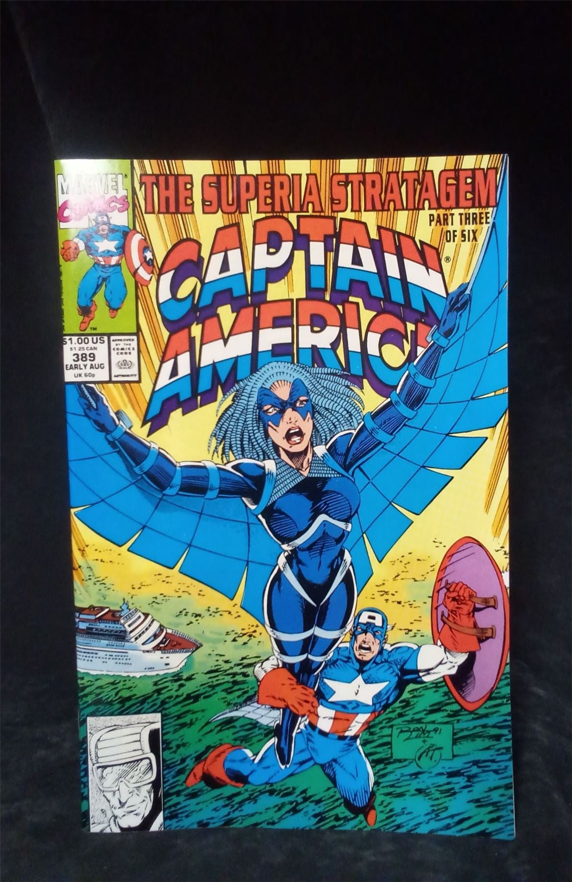 Captain America #389 1991 Marvel Comic Book