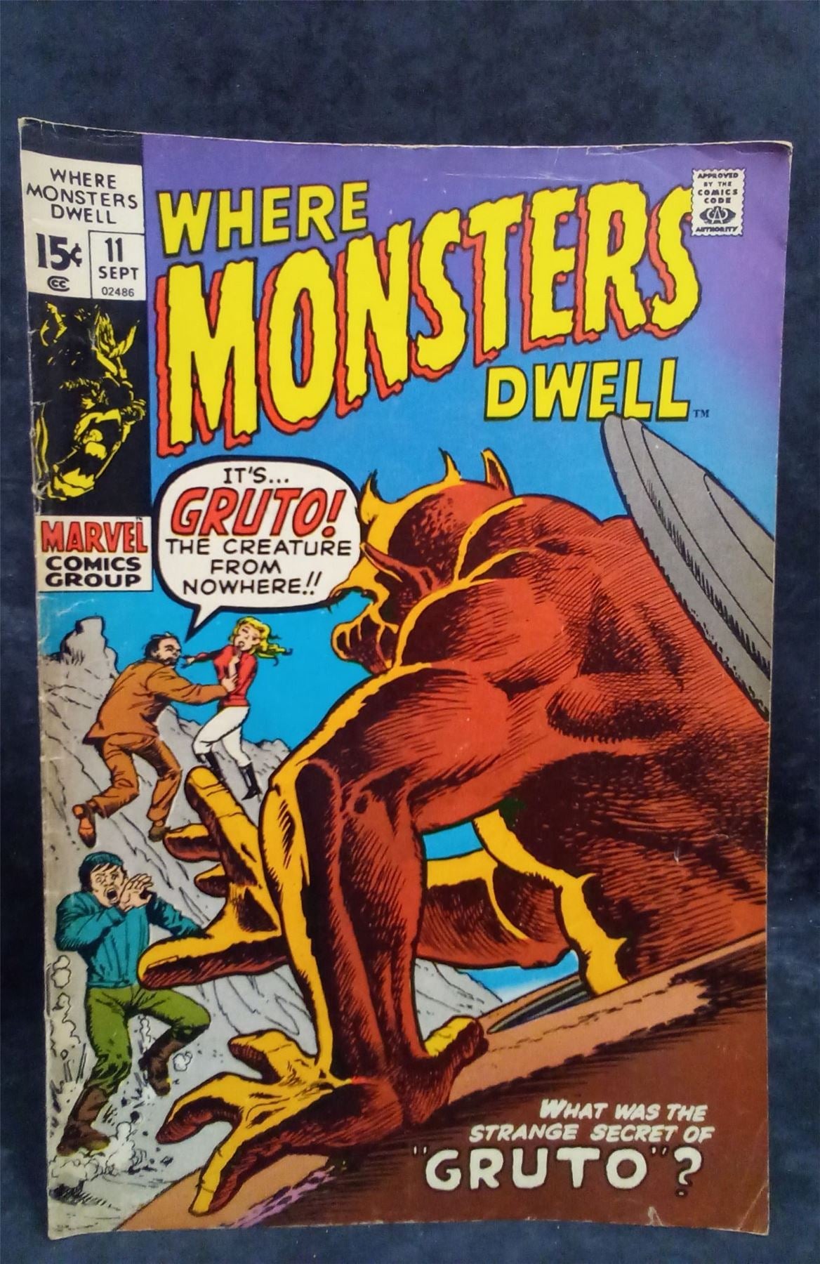 Where Monsters Dwell #11 1971 Marvel Comics Comic Book