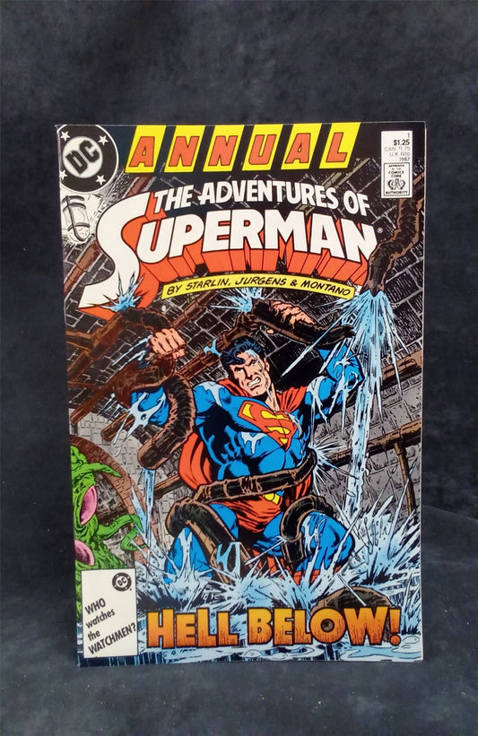 Adventures of Superman Annual #1 1987 DC Comics Comic Book