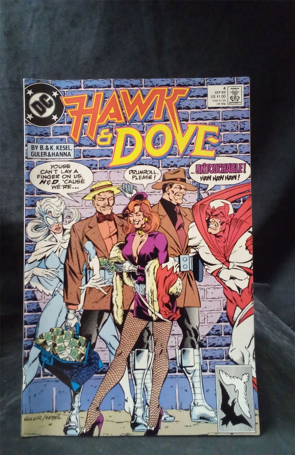 Hawk and Dove #4 1989 DC Comics Comic Book