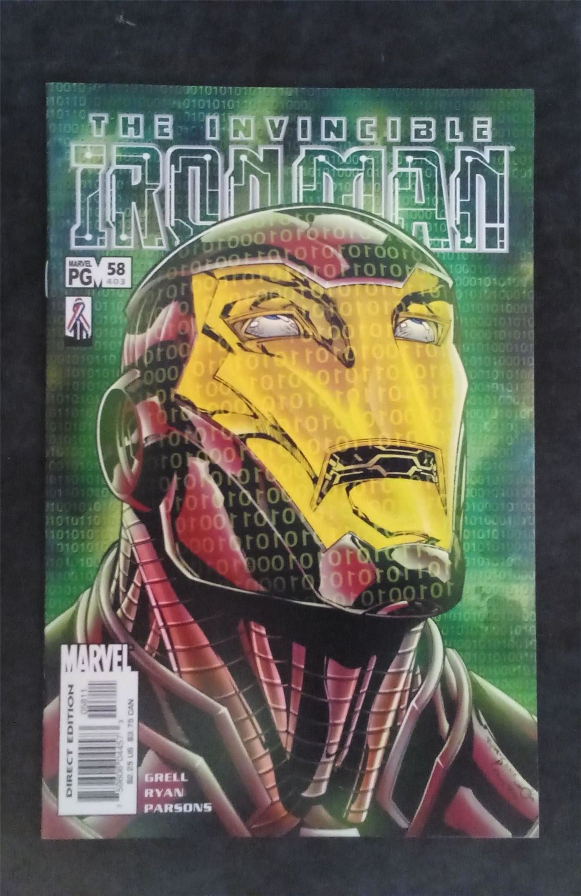 Iron Man #58 2002 marvel Comic Book