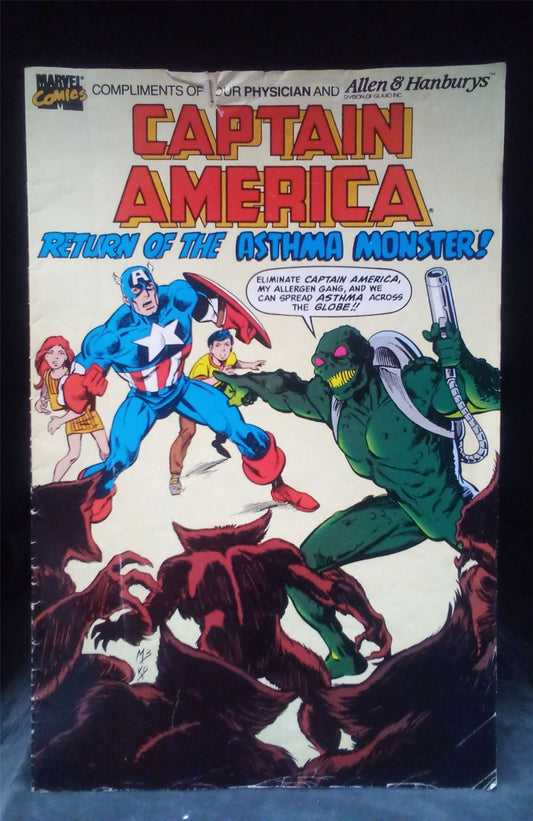Return of the Asthma Monster 1989 Marvel Comic Book
