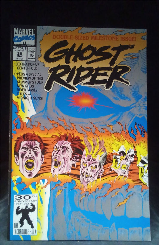 Ghost Rider #25 1992 Marvel Comics Comic Book
