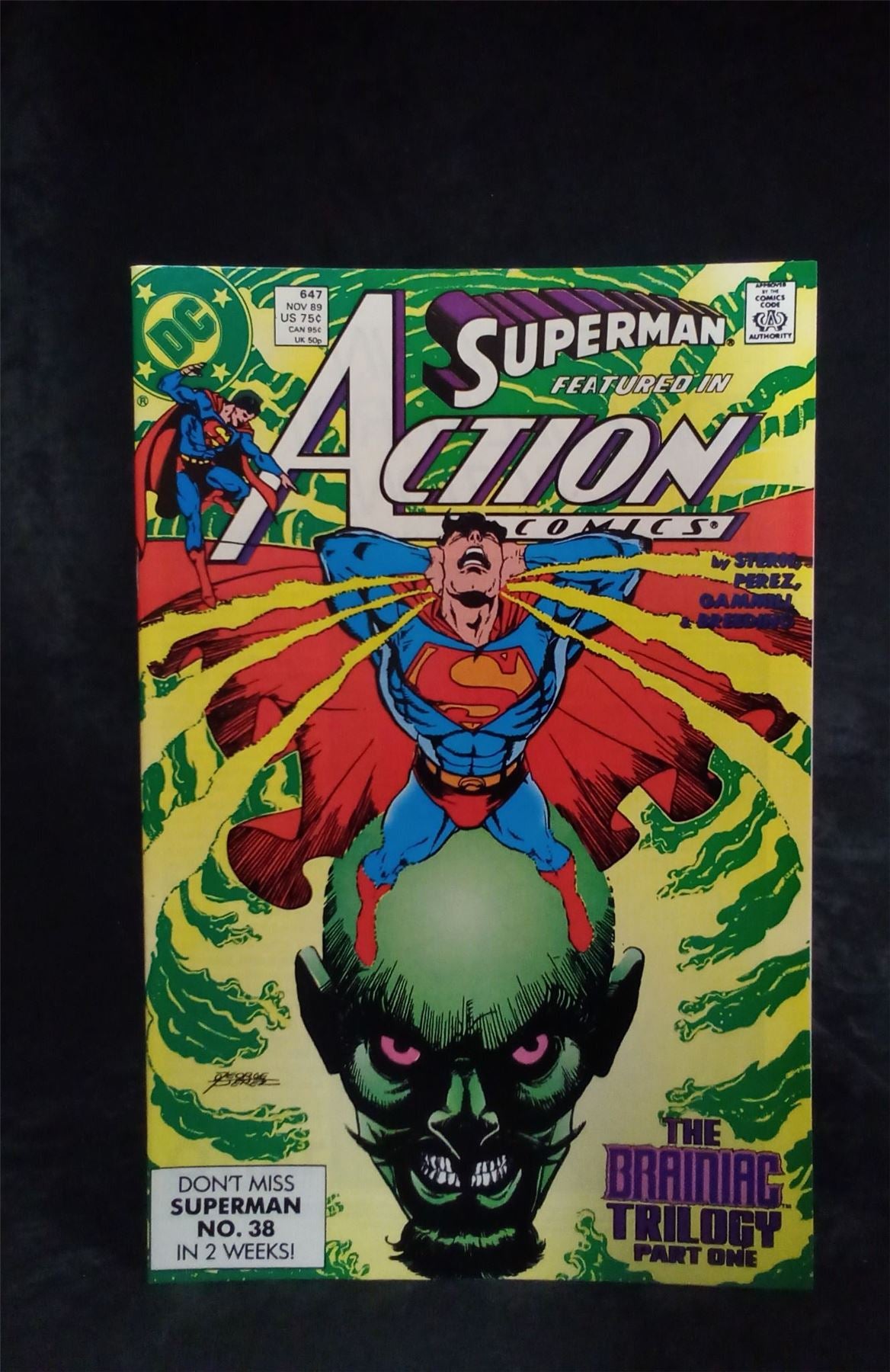 Action Comics #647 1989 DC Comics Comic Book