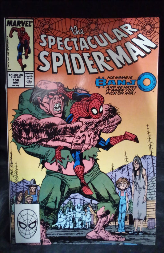 The Spectacular Spider-Man #156 1989 Marvel Comic Book