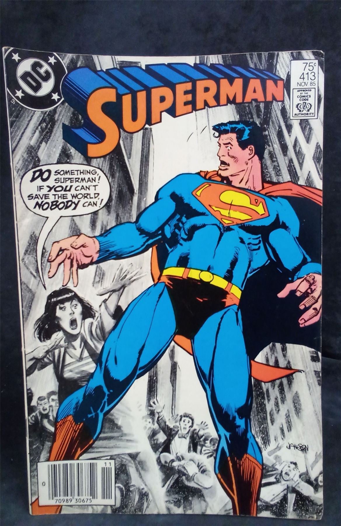 Superman #413 1985 DC Comics Comic Book