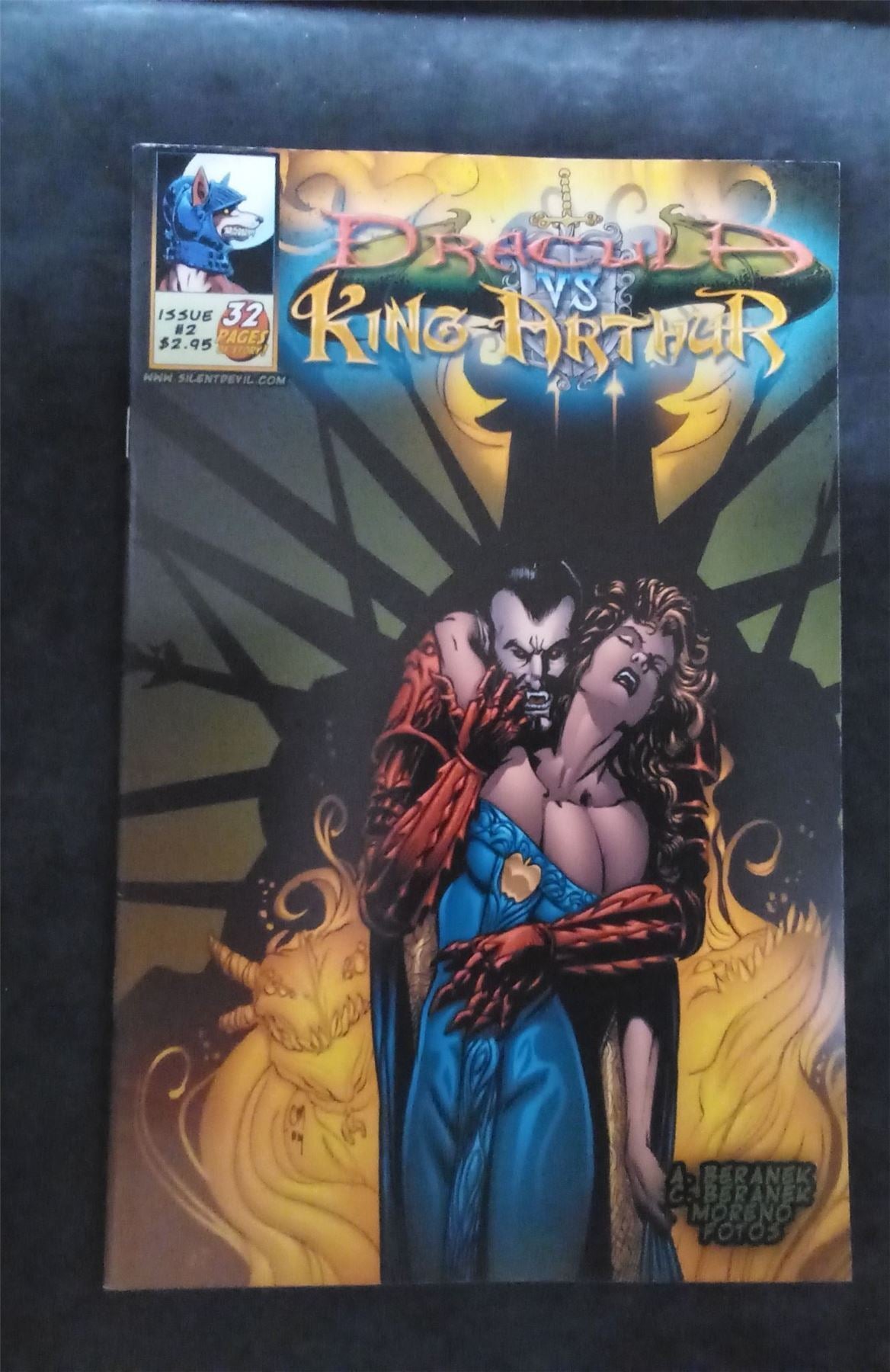 Dracula vs King Arthur #2 2005 Silent Devil Comics Comic Book